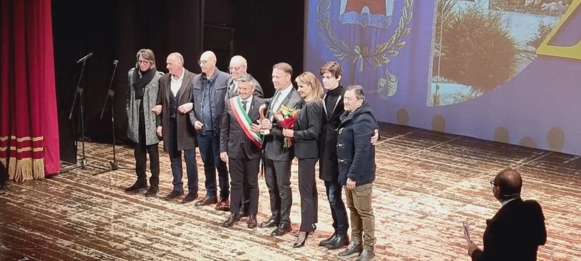 La premiazione di Rocco Siffredi a Ortona