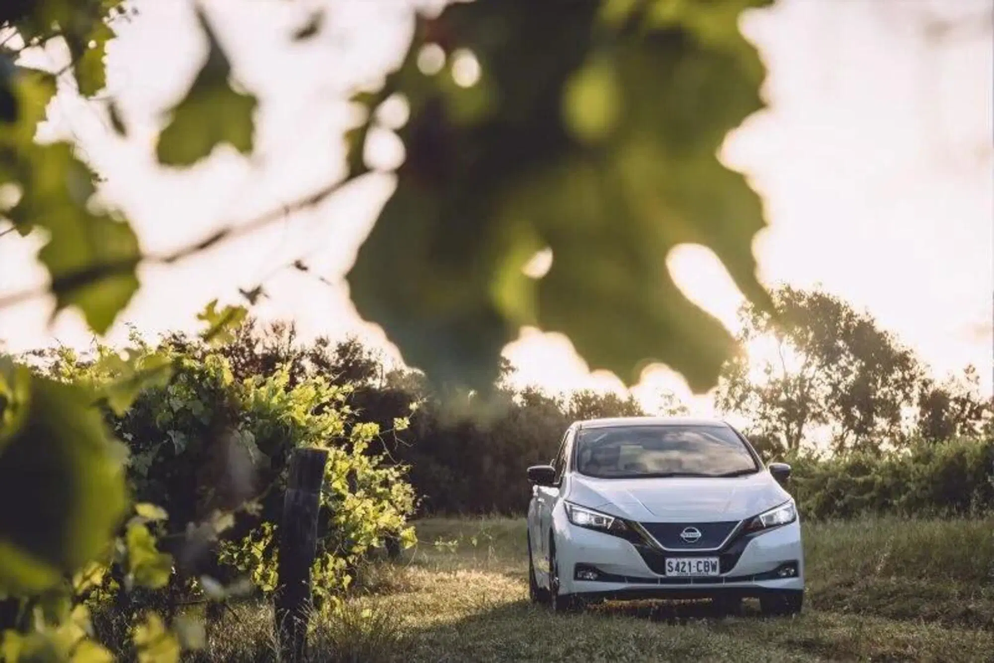 La Nissan LEAF di Joseph Evans