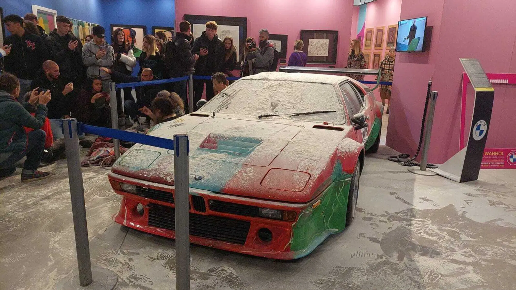 auto Warhol ambientalisti