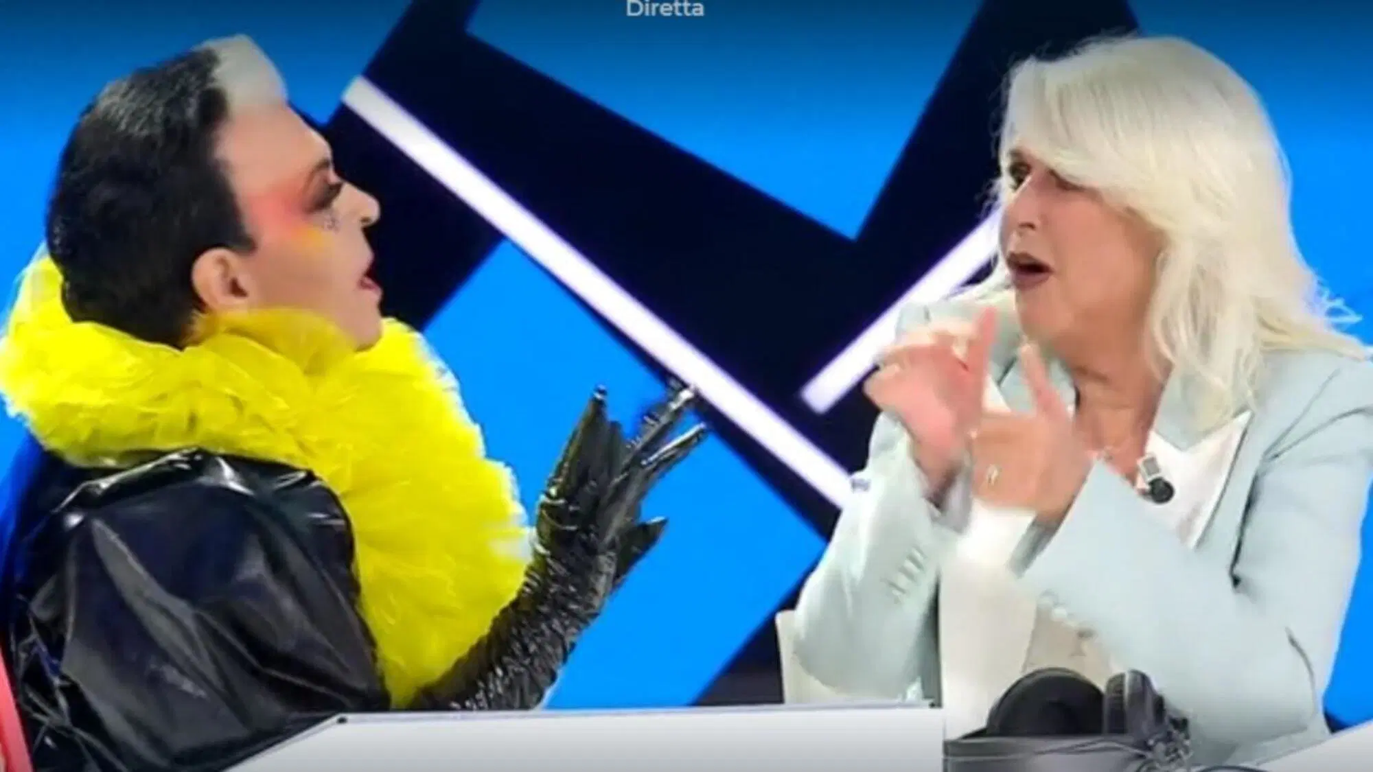 Cristiano Malgioglio e Loretta Goggi