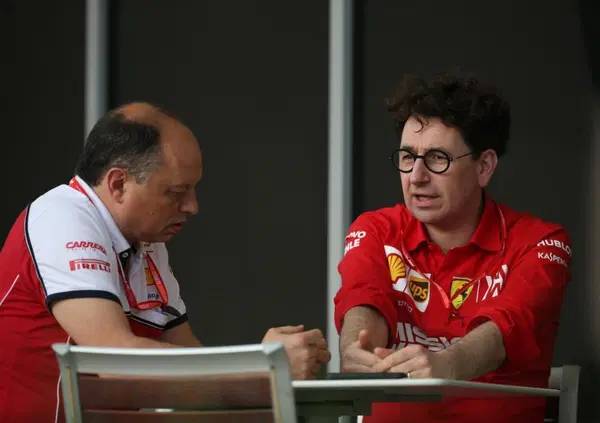 Il regalo d&rsquo;addio di Binotto alla Ferrari svelato da Vasseur: ecco cosa ha fatto l'ex team principal