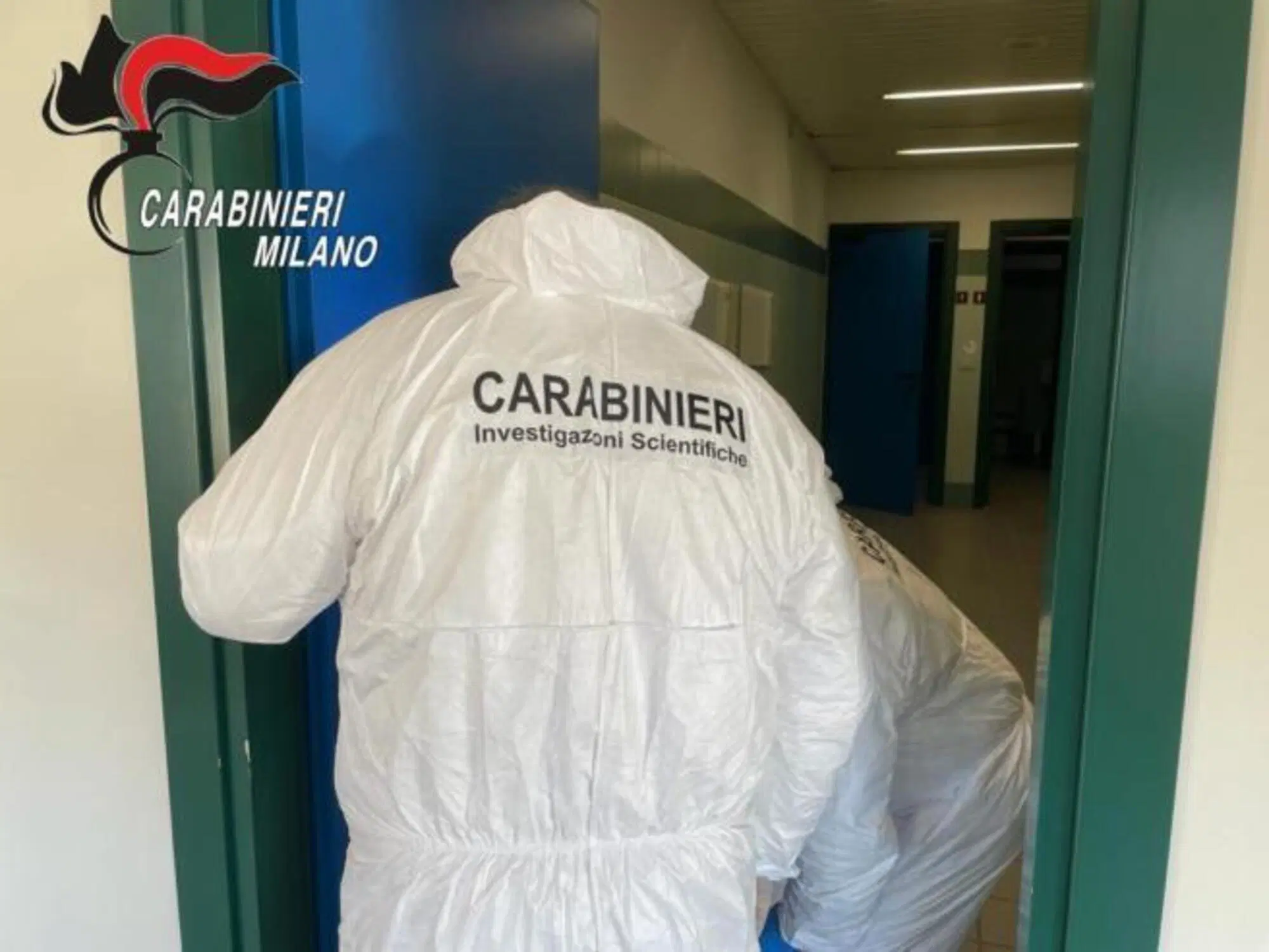 L'arrivo della scientifica