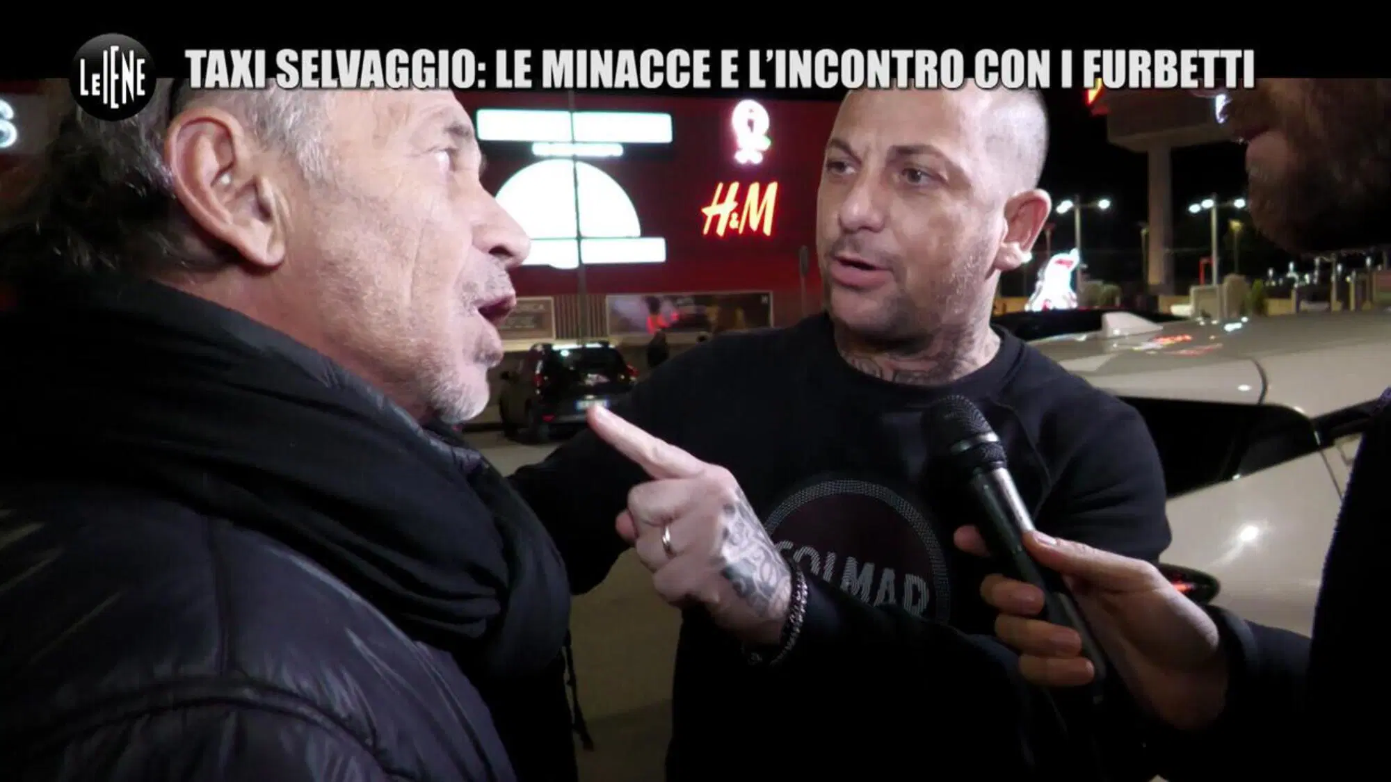 Il servizio delle Iene sui "tassisti selvaggi"