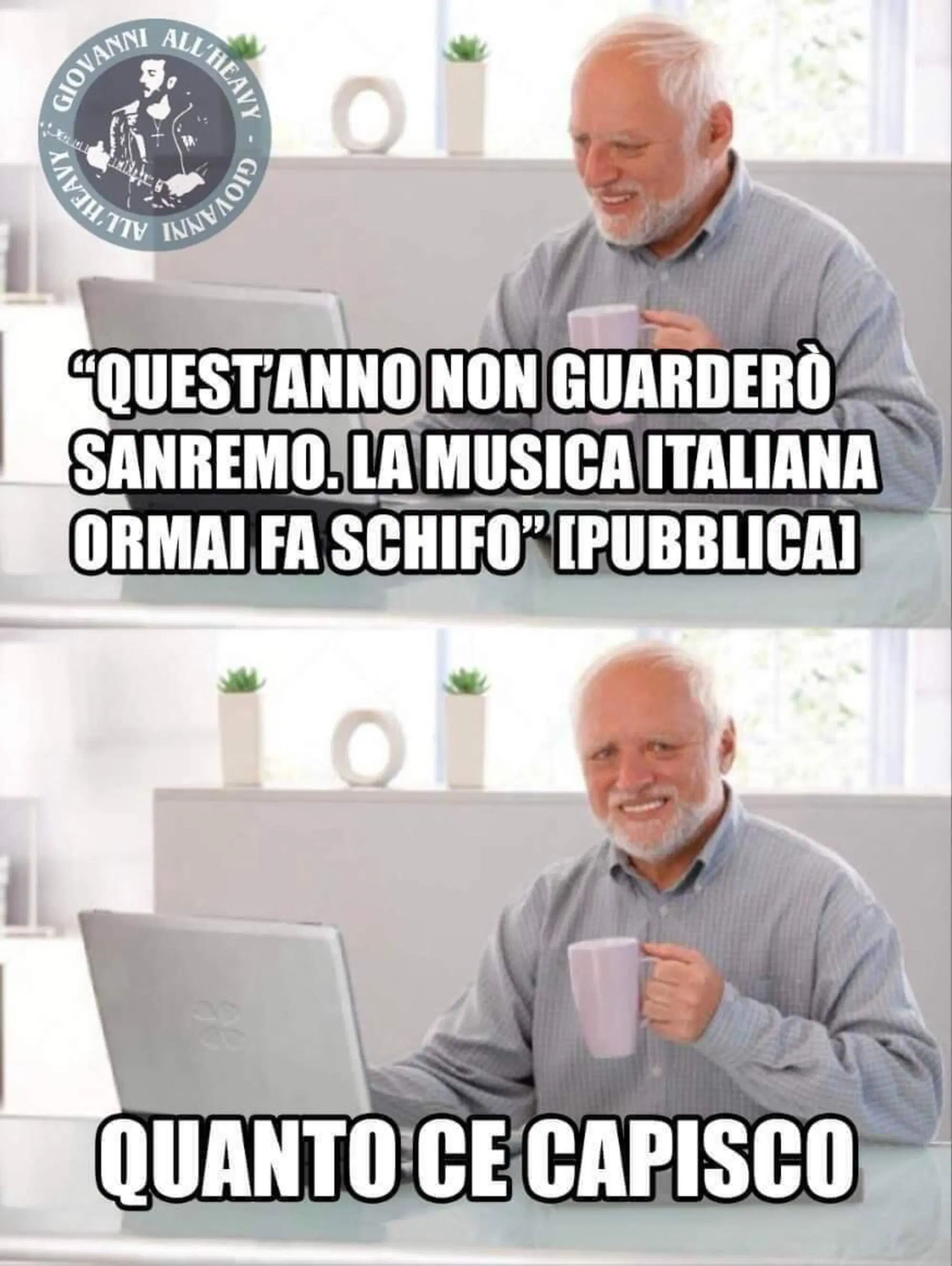 meme Quanto ce capisco - Sanremo 