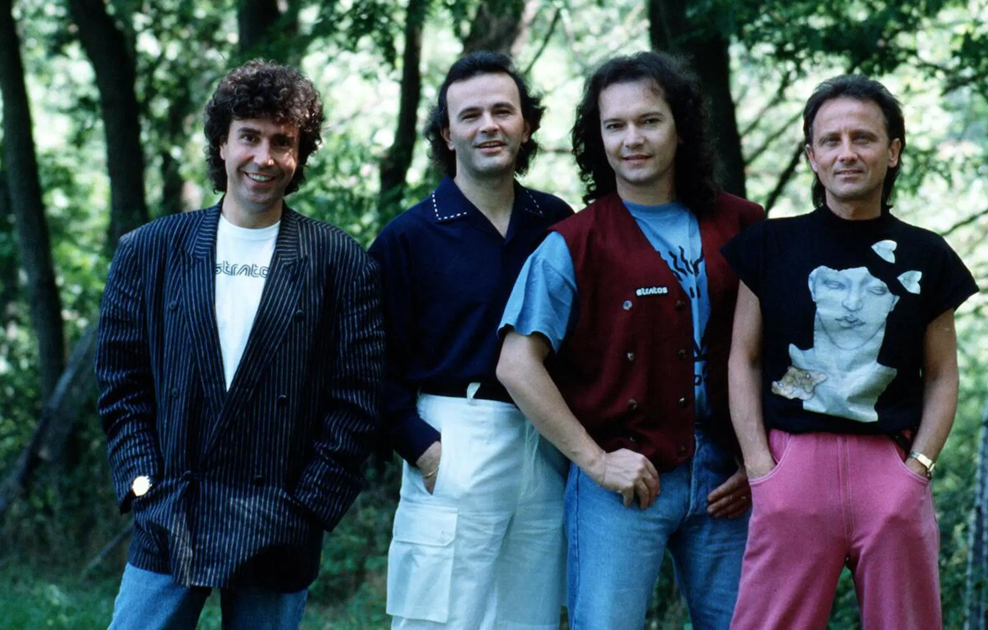 I Pooh in una foto d'epoca