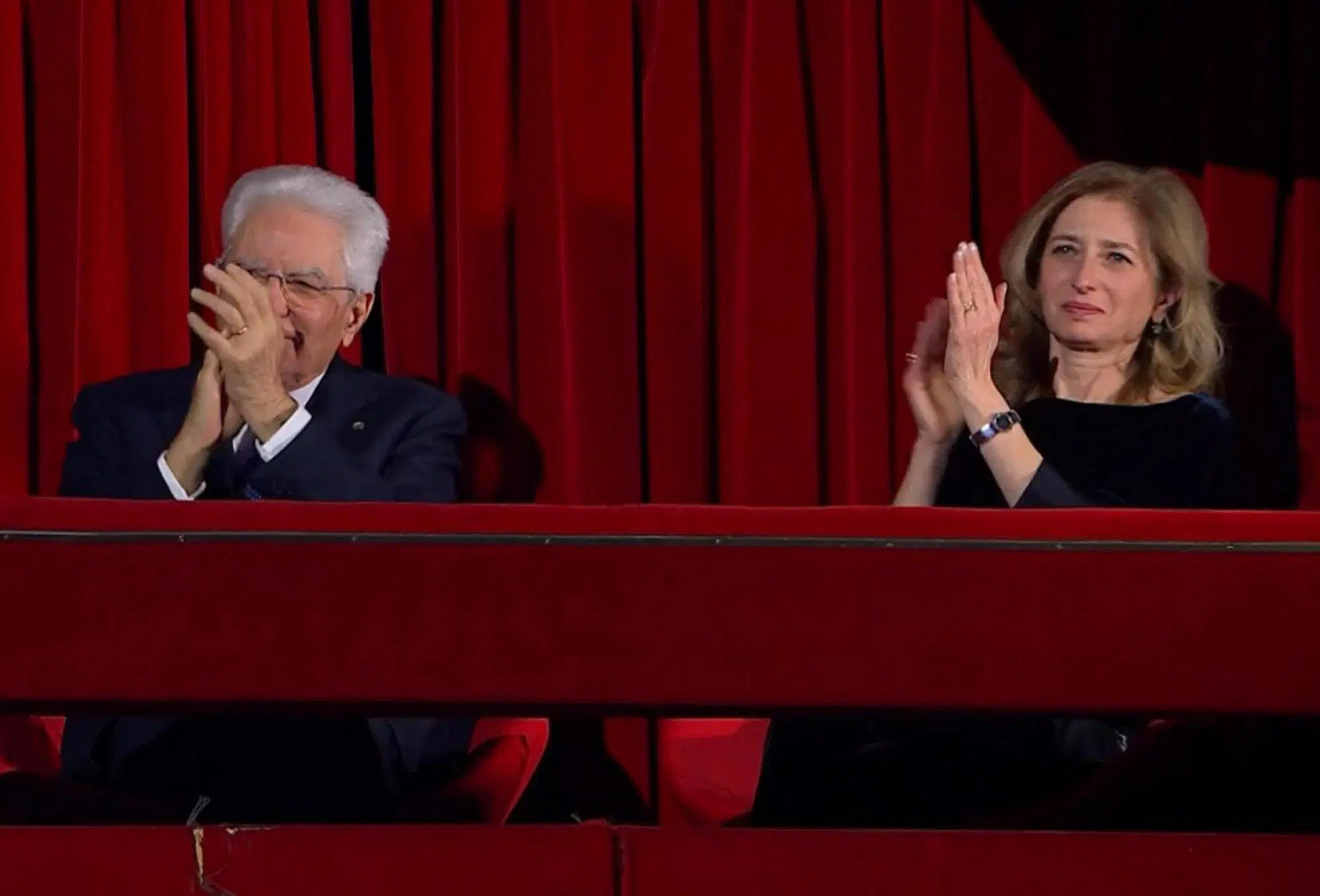 Laura Mattarella e il padre Sergio, presidente della Repubblica