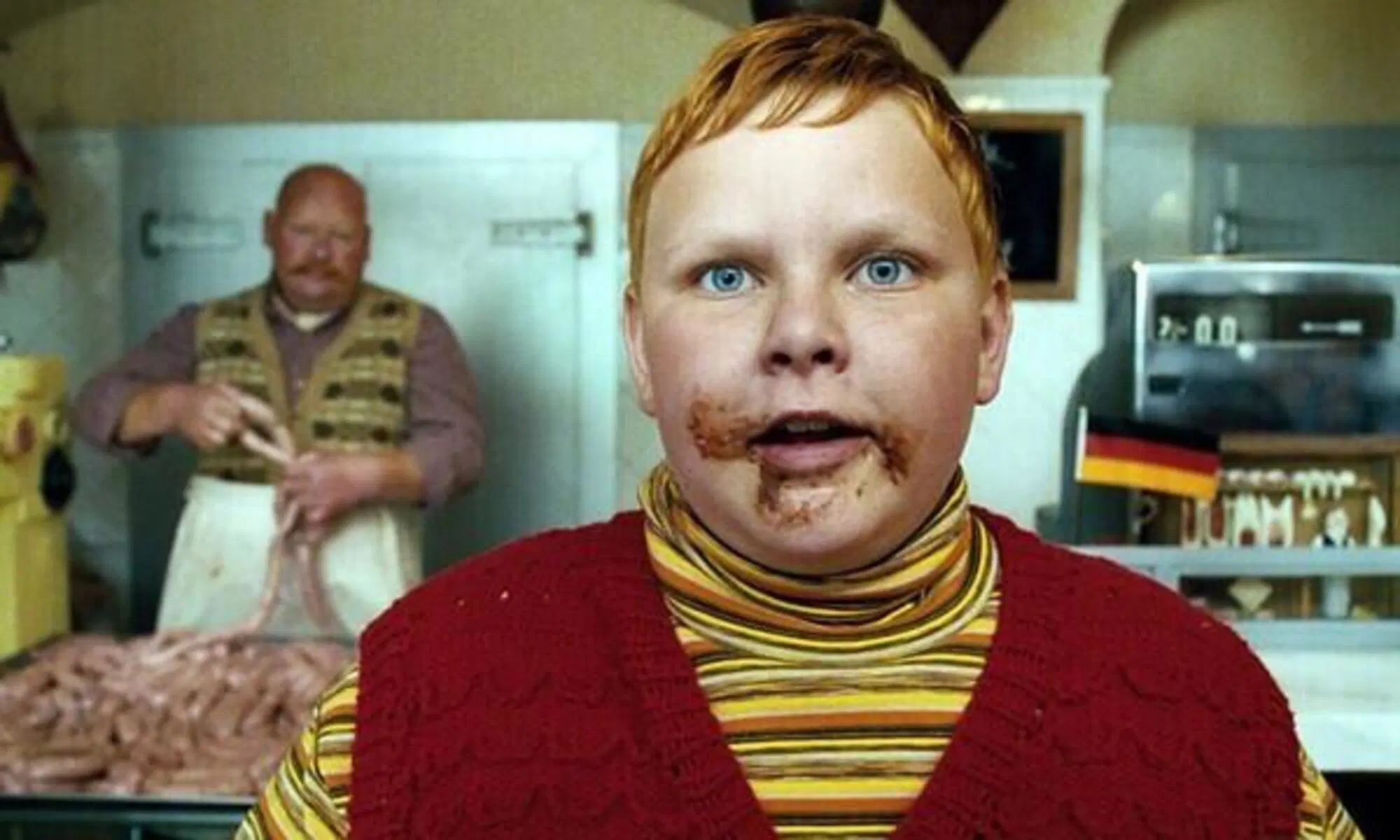 Il personaggio Augustus Gloop de La fabbrica di cioccolato