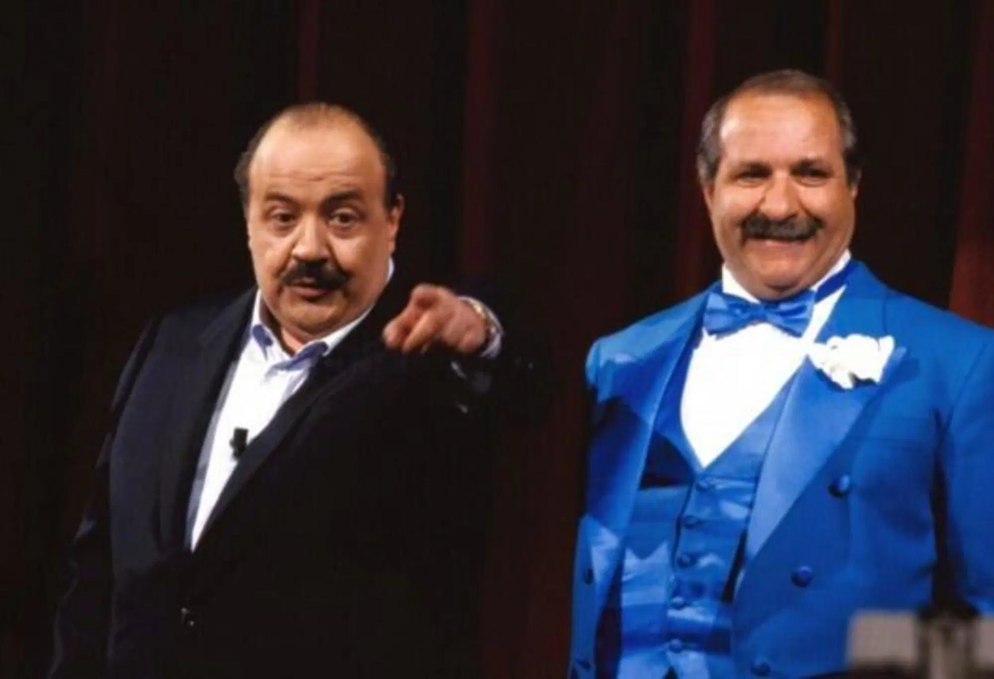 Maurizio Costanzo e Franco Bracardi 
