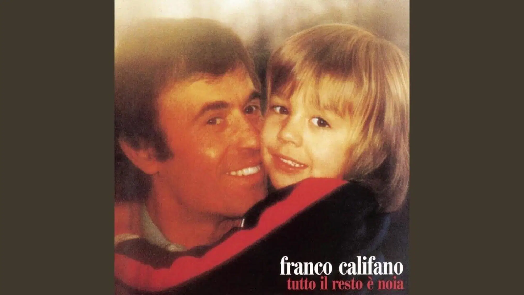 La copertina dell'album con il figlio del boss Francis Turatello