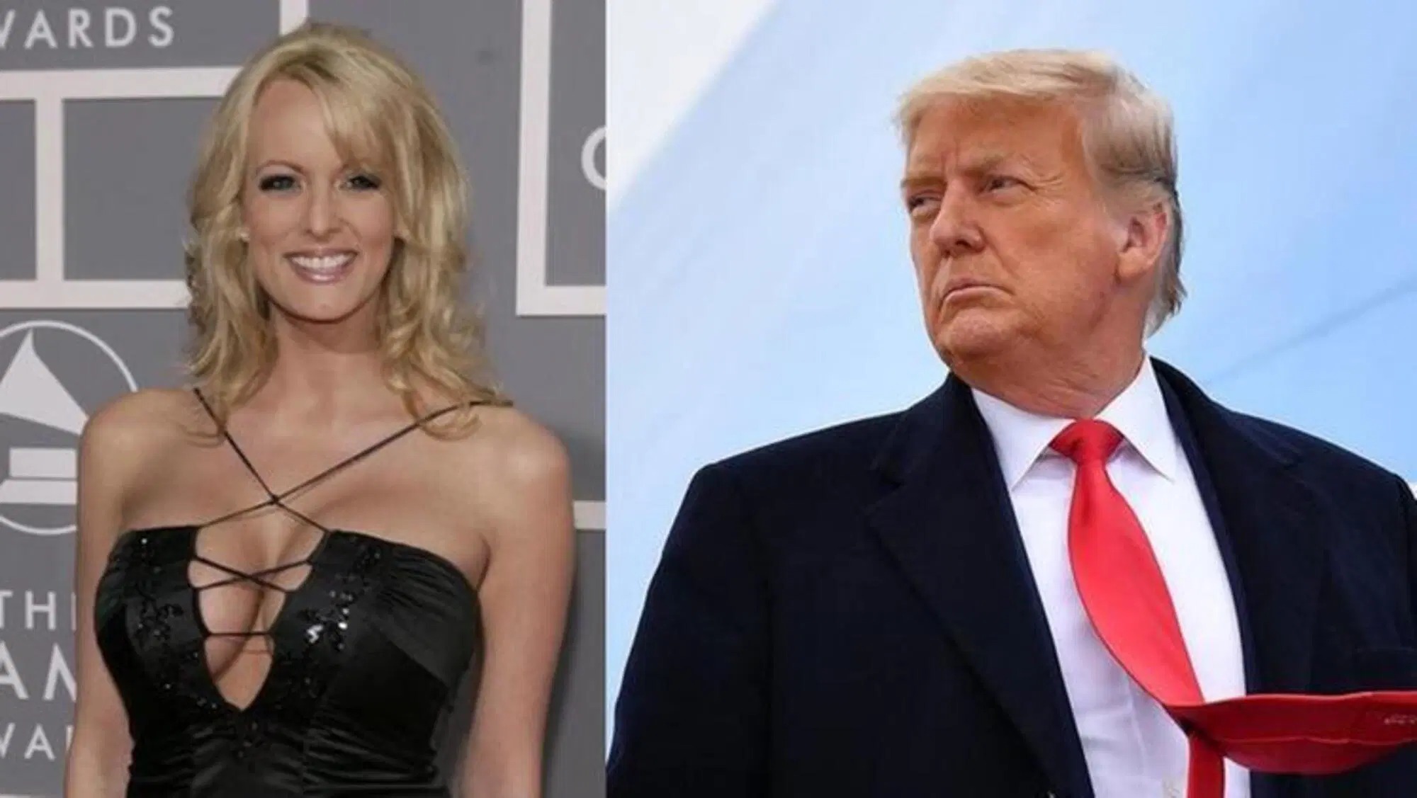 Stormy Daniels e Donald Trump