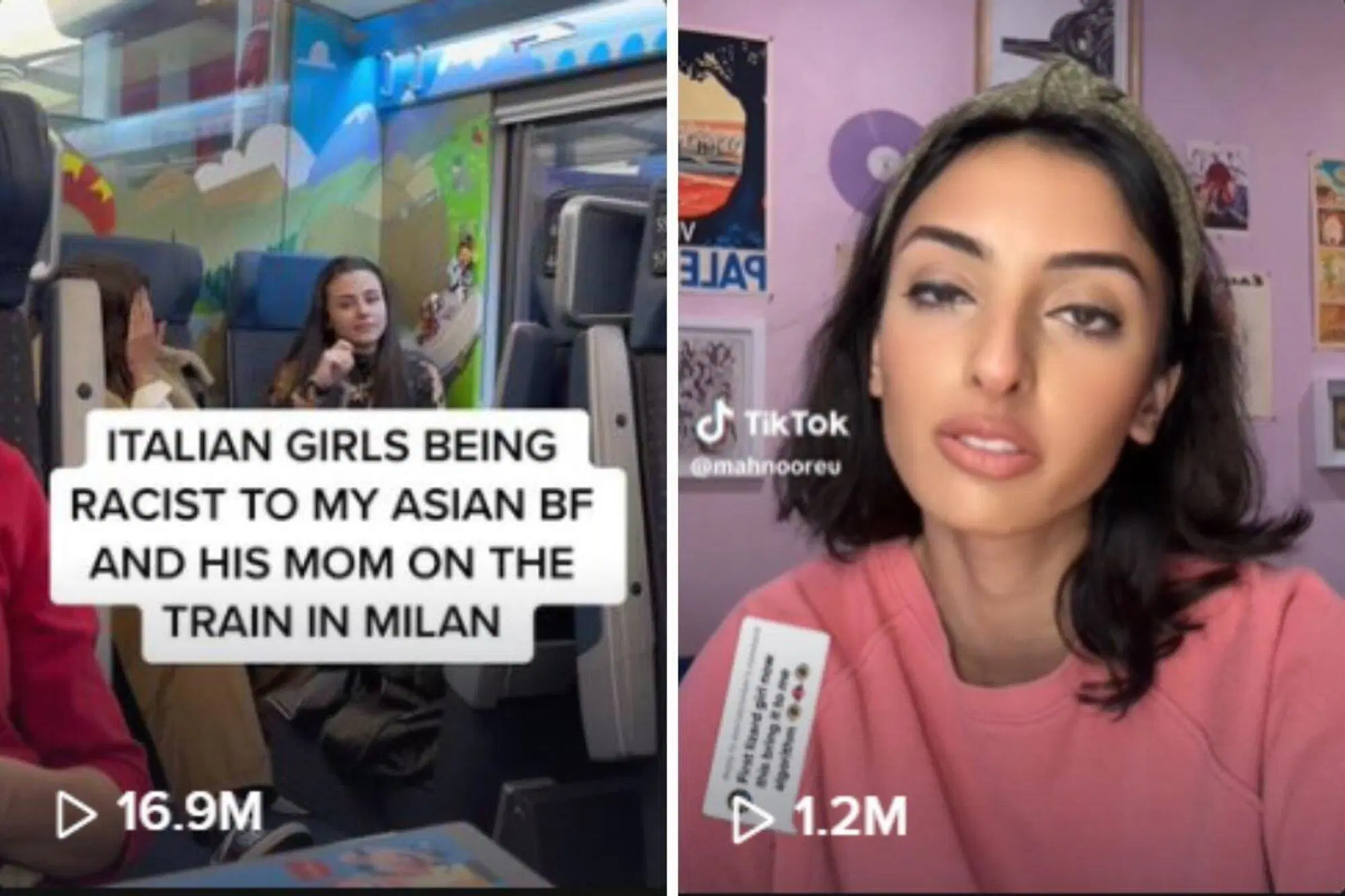 Mahnoor Euceph, l'influenzar che ha fatto il video, &egrave; la fidanzata di una delle due persone prese in giro