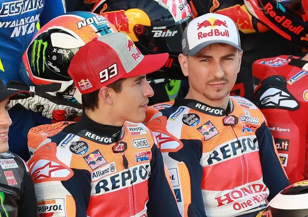 Jorge Lorenzo &egrave; sicuro: "L'amore tra Marc Marquez e la Honda &egrave; finito"