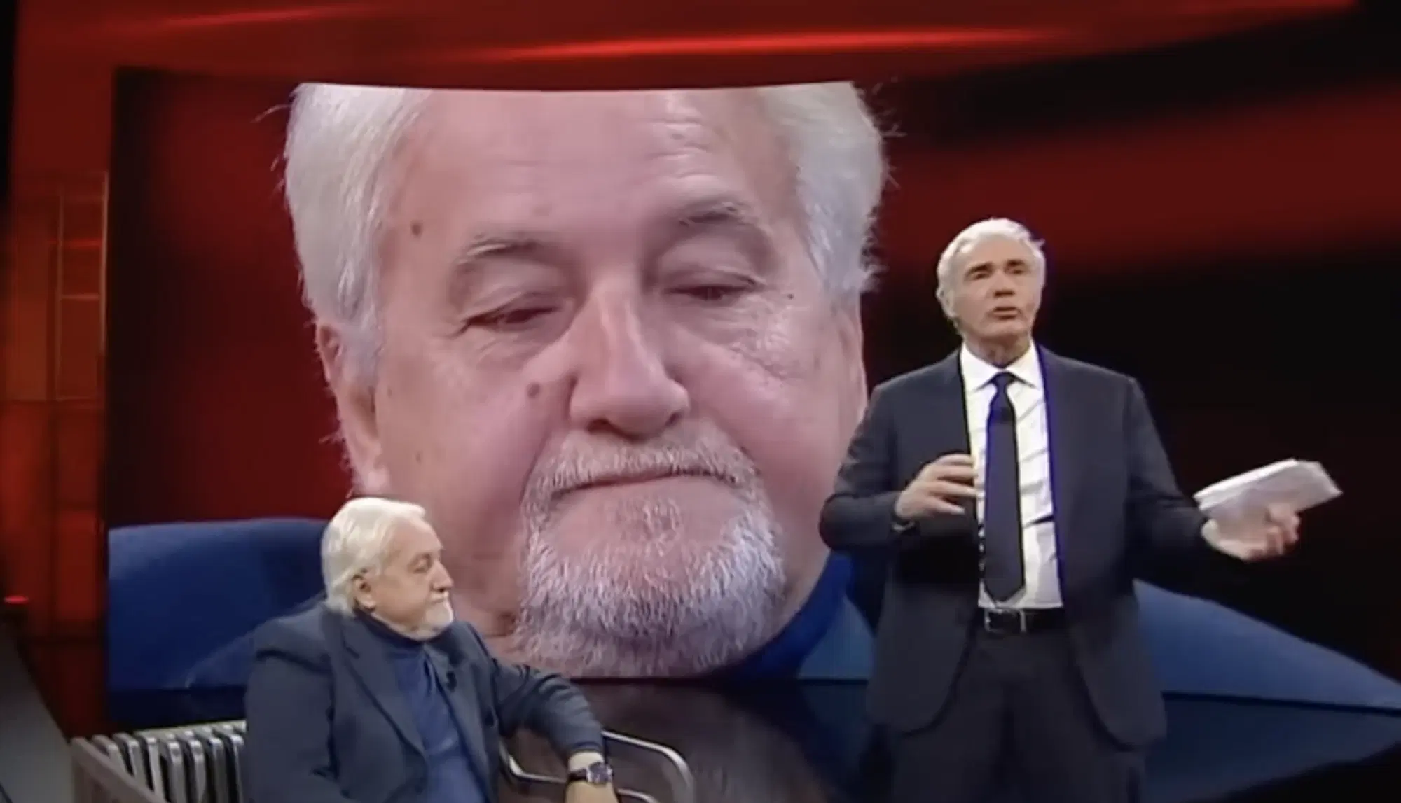 Massimo Giletti intervista Baiardo a Non &egrave; l'Arena