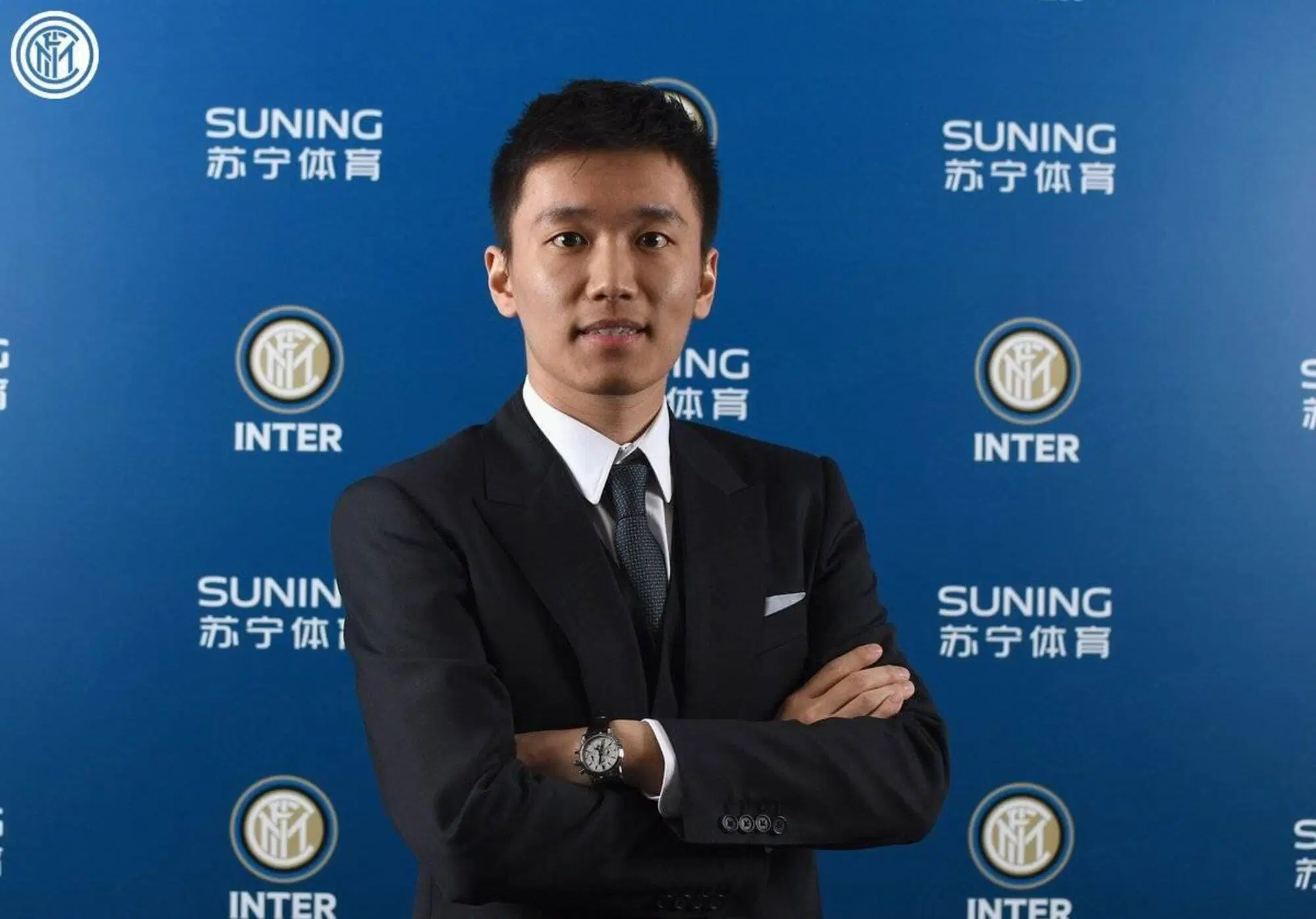 Steven Zhang, presidente dell'Inter e di Suning International