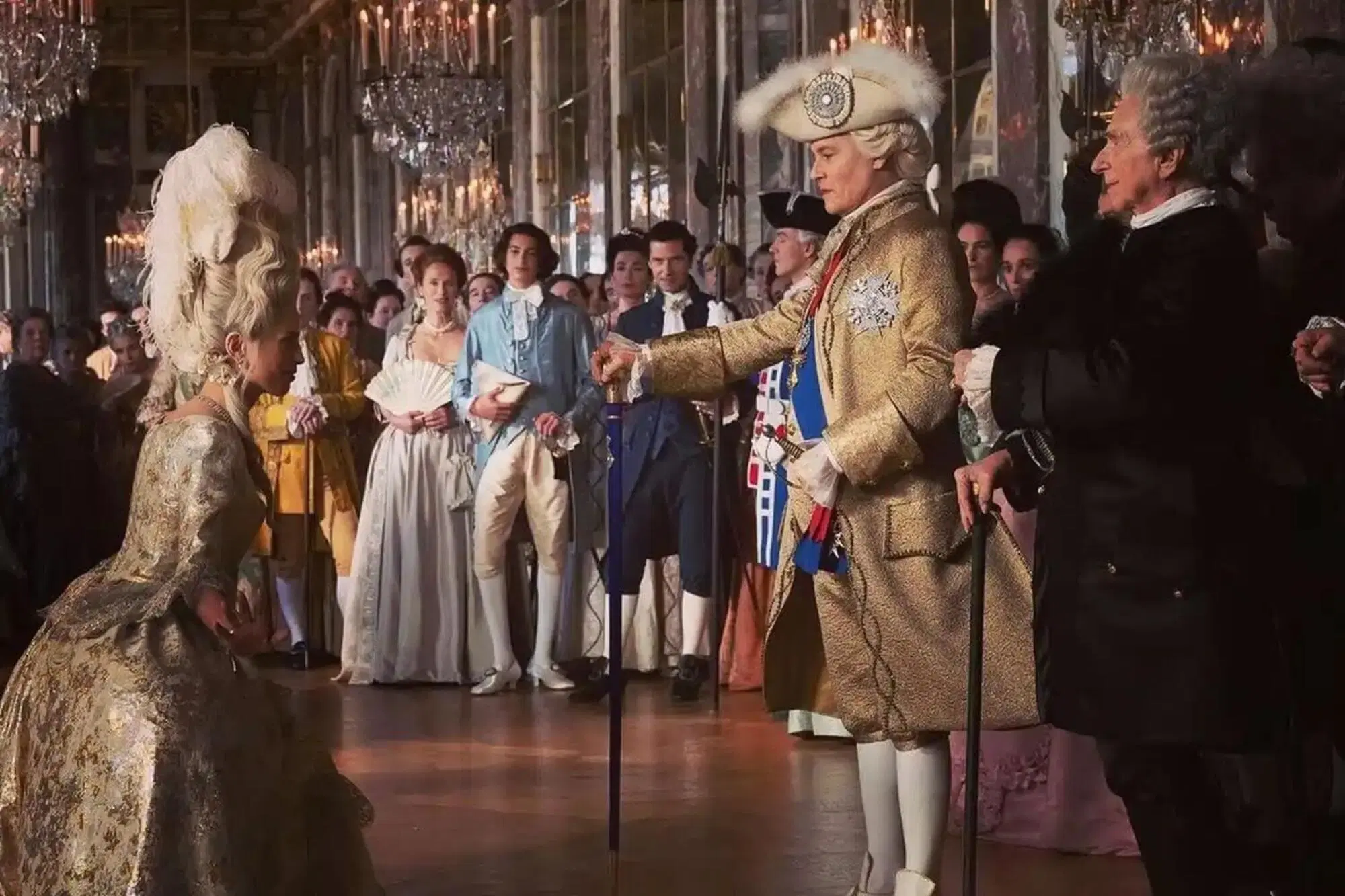 Johnny Depp interpreta Luigi XV