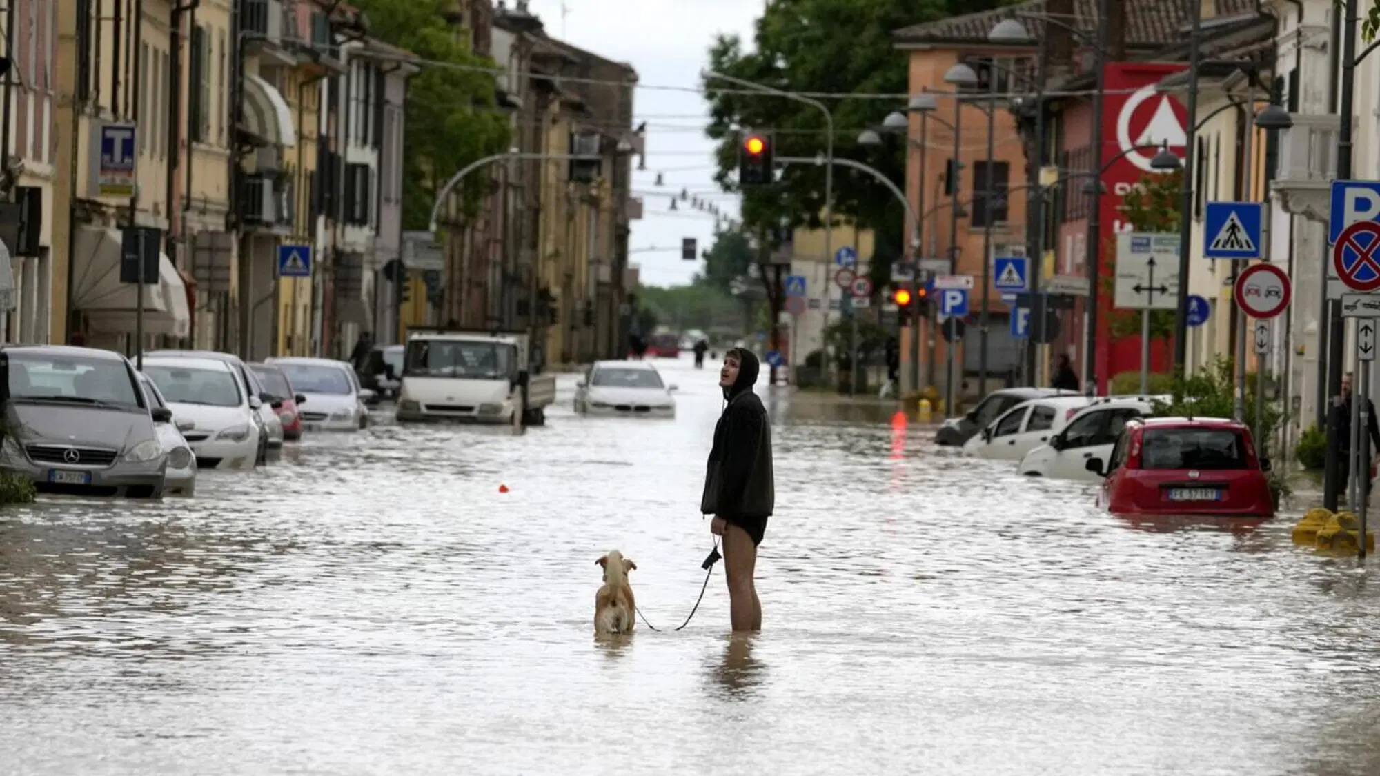 Immagini dall'alluvione in Emilia Romagna 