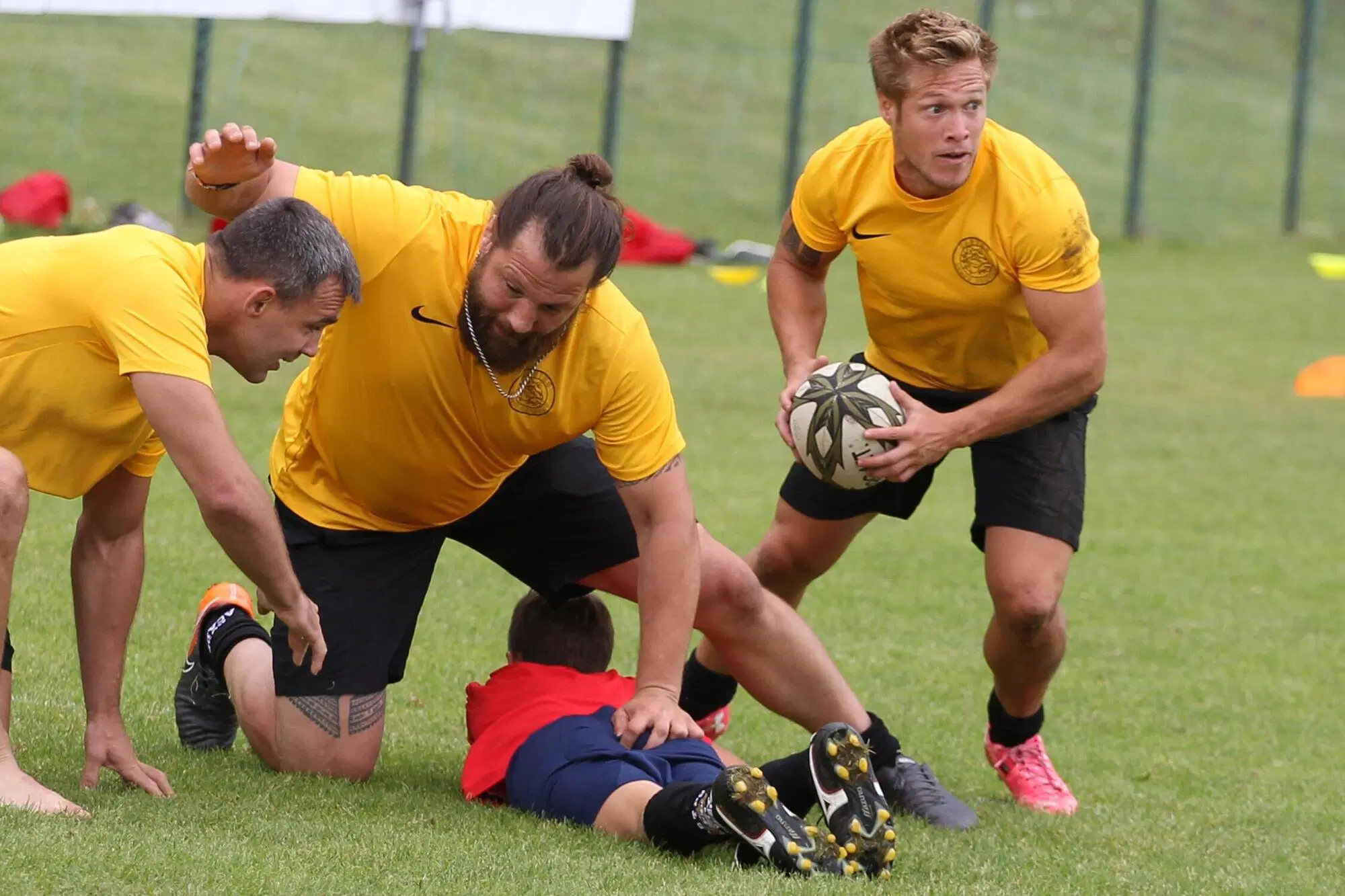 Castrogiovanni e i suoi in azione