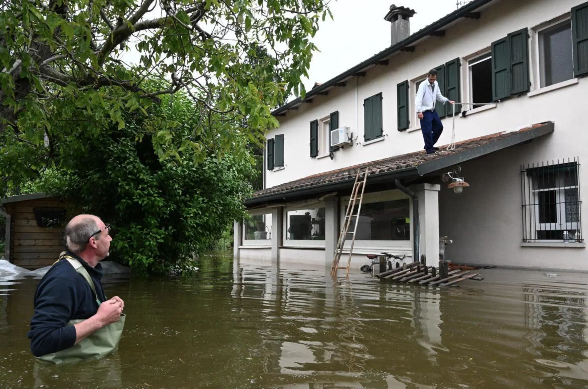 Immagini dall'alluvione in Romagna