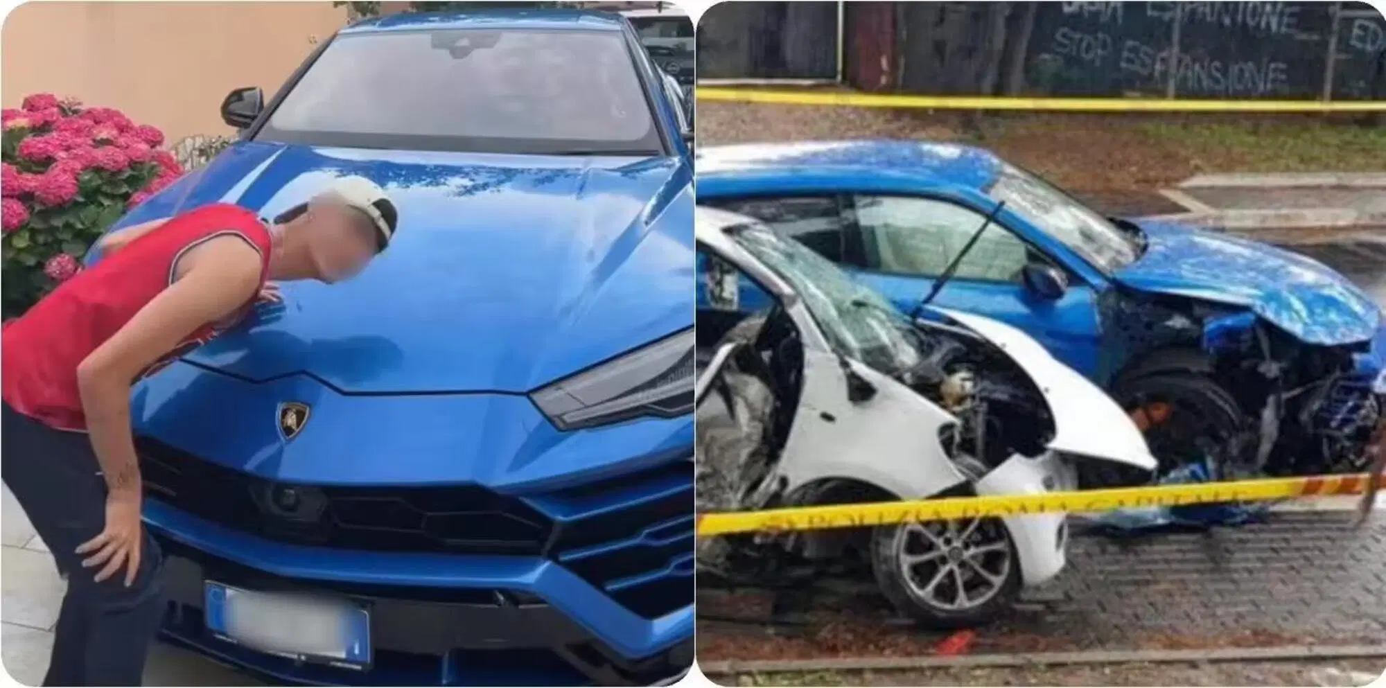 Prima e dopo la challenge dei "TheBorderline"