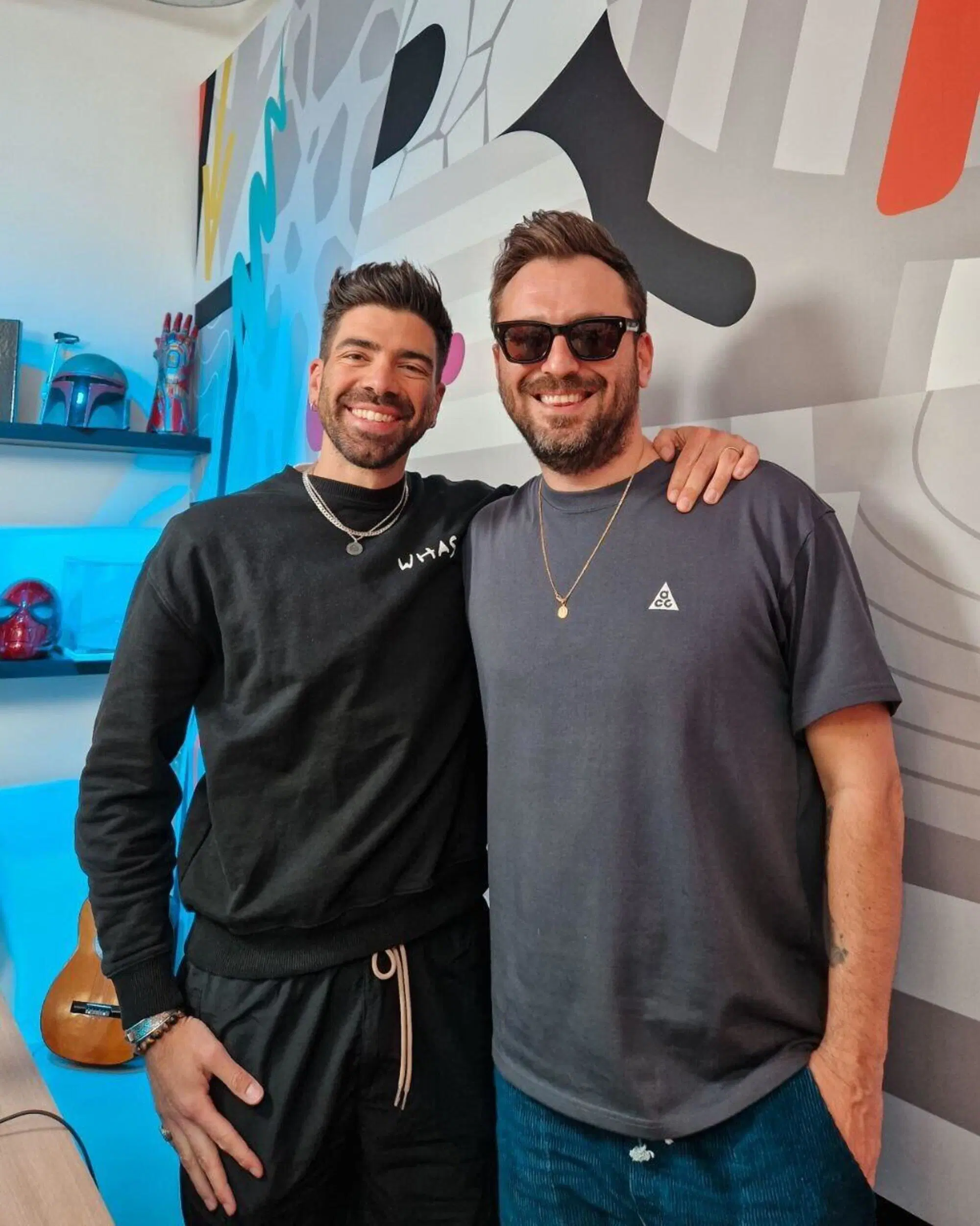 Gianluca Gazzoli con Cesare Cremonini