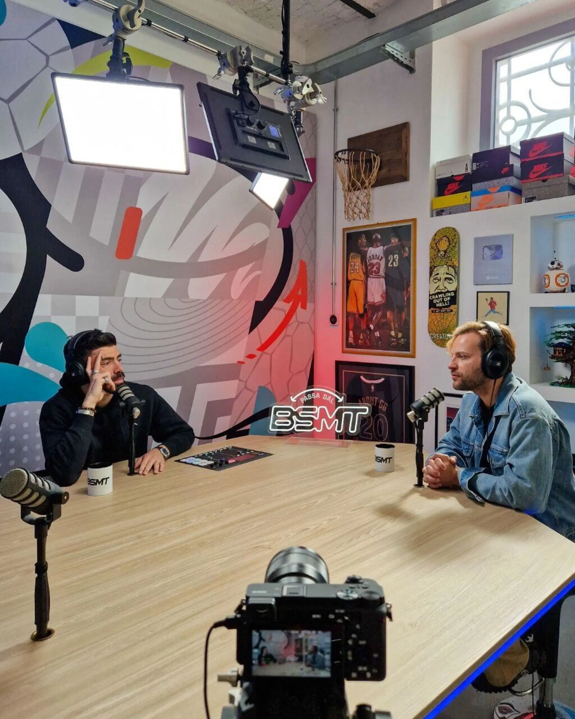 Gianluca Gazzoli con Alessandro Borghi