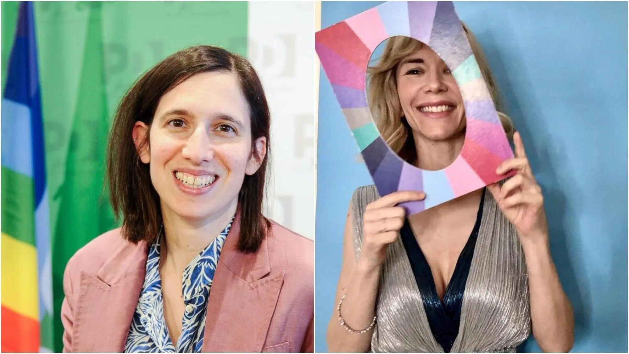 Elly Schlein e l'armocromista Enrica Chicchio