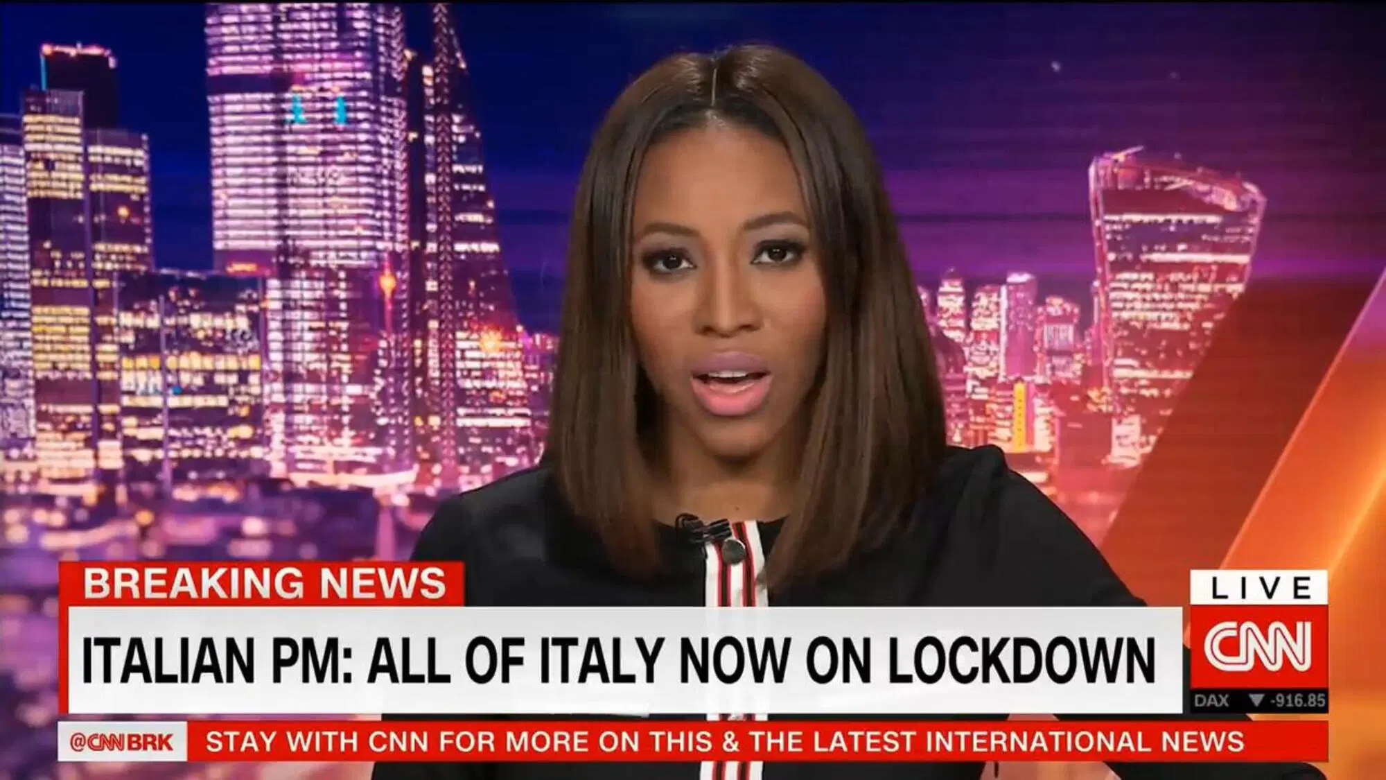 Cnn e breaking news sull'Italia