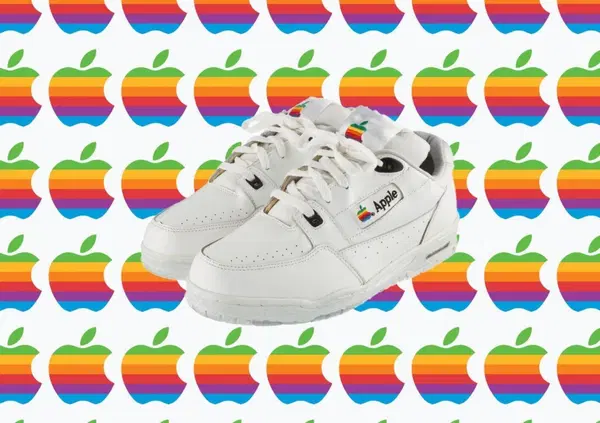 Le sneakers anni 90 by Apple fanno scuola: eccole all'asta ad una cifra folle