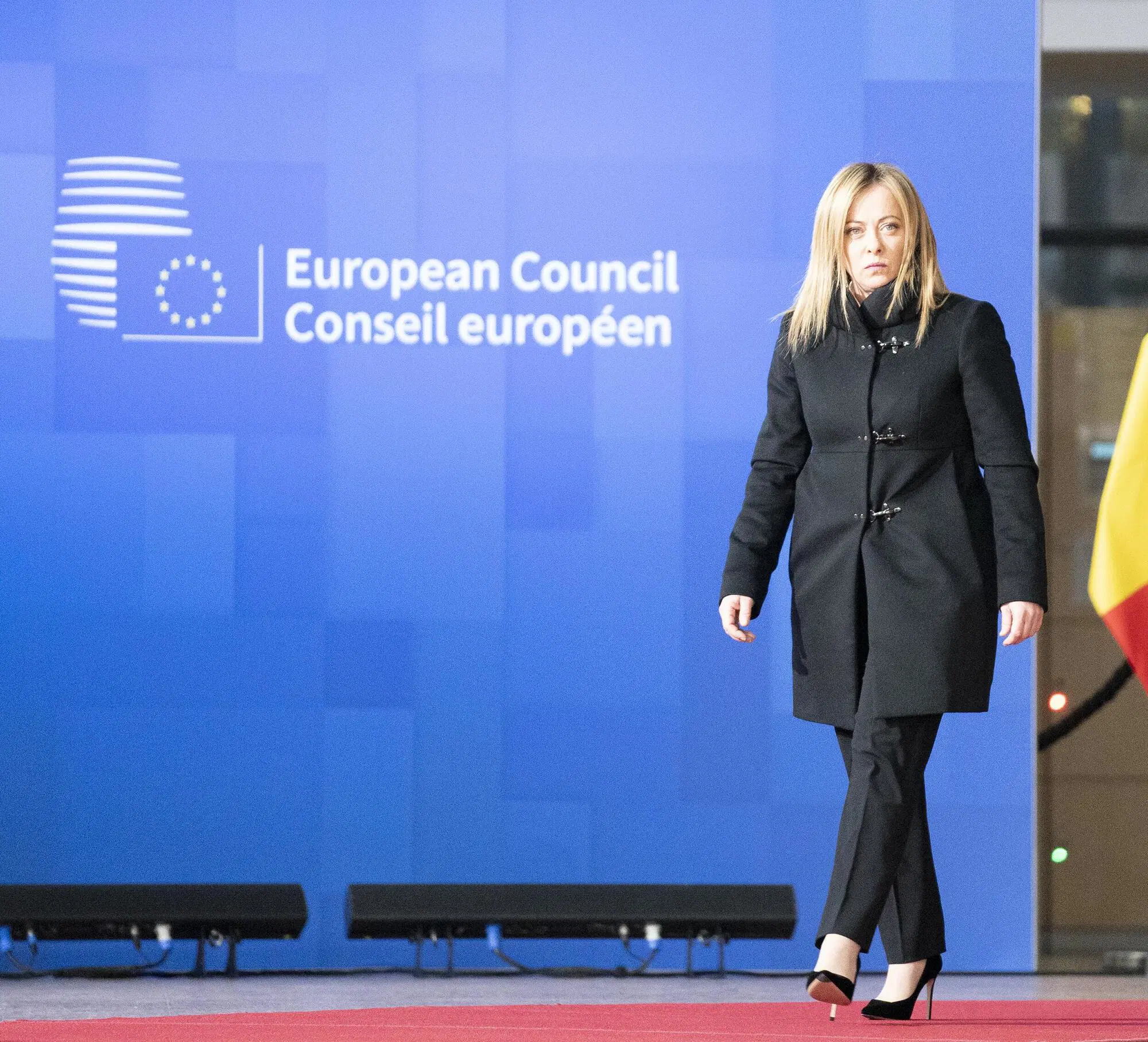 Giorgia Meloni in Europa