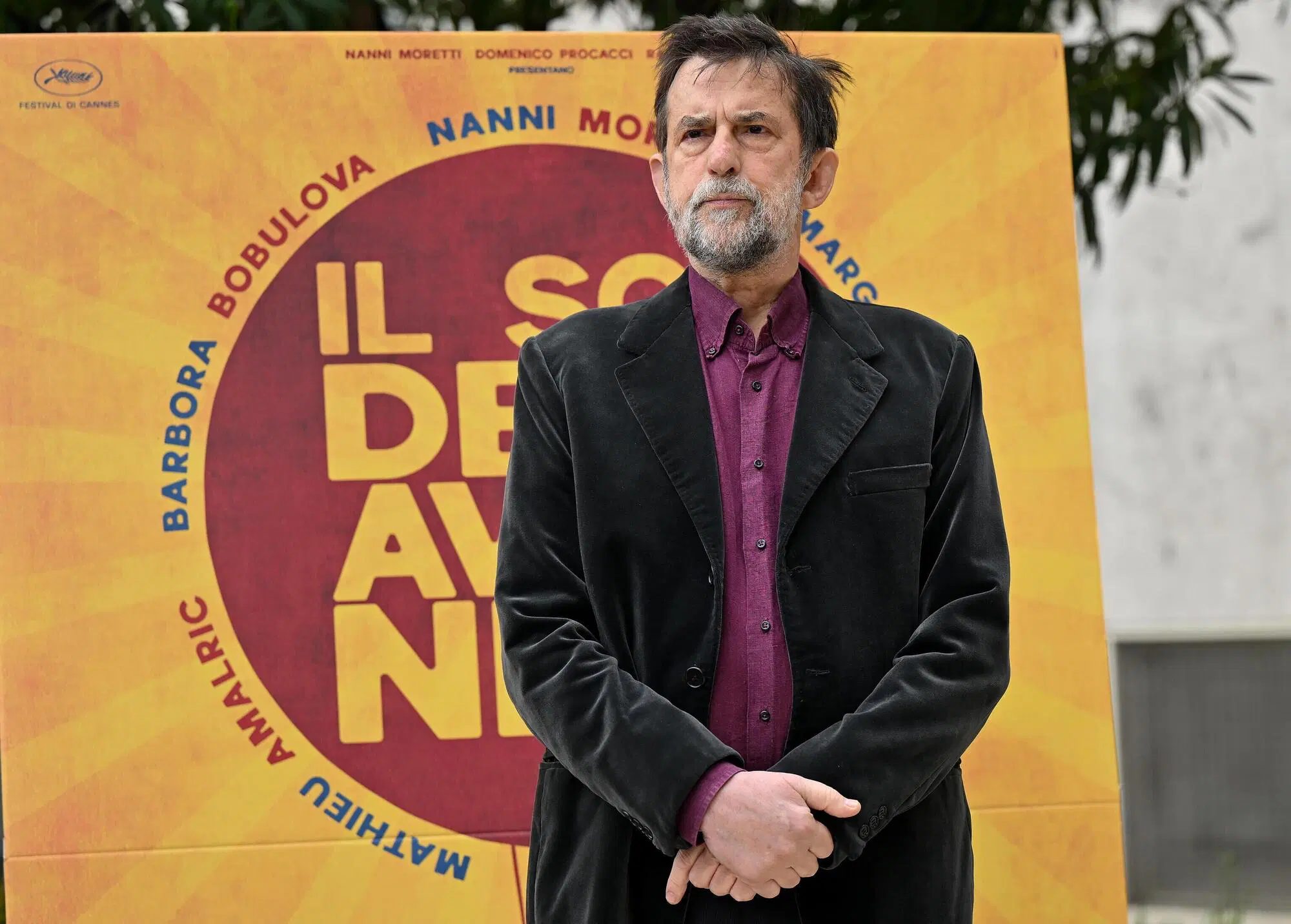 Il regista e attore Nanni Moretti