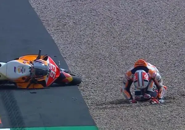 [VIDEO] Marc Marquez shock: &ldquo;E&rsquo; dura davvero. Le persone intorno mi consigliano di smettere&hellip;&rdquo;