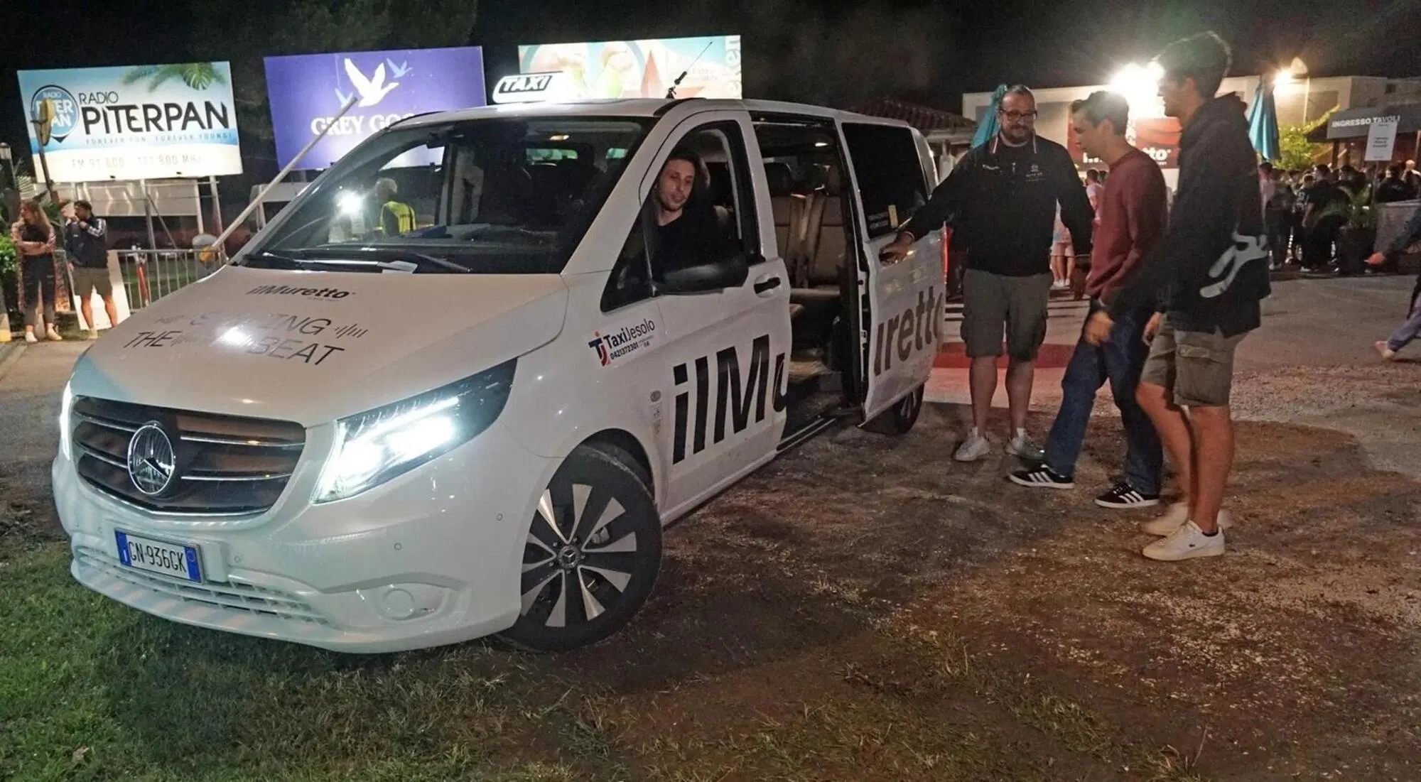 L'esperimento del taxi dopo la discoteca a Jesolo