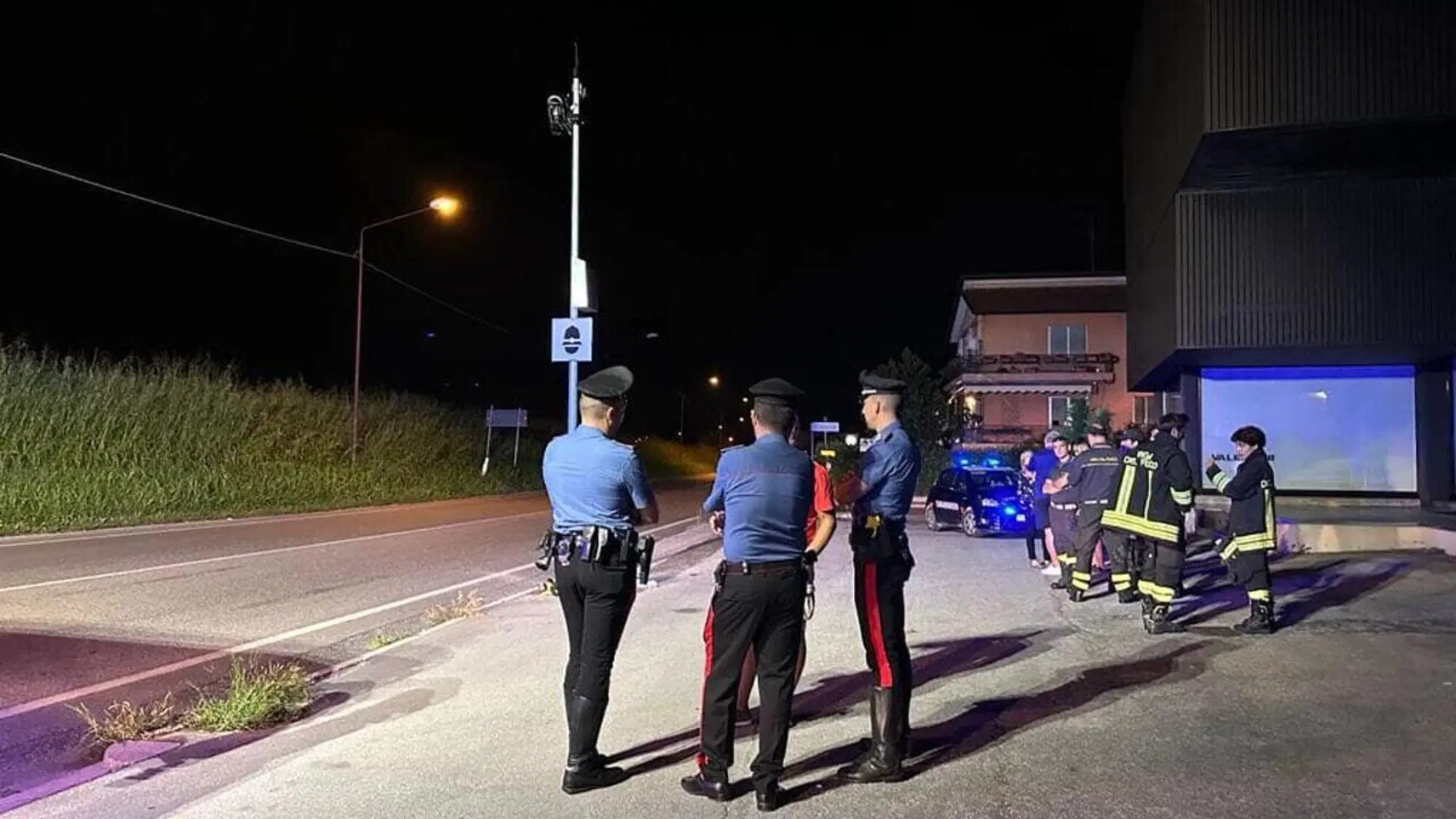 L'autovelox di Cadoneghe, fatto esplodere