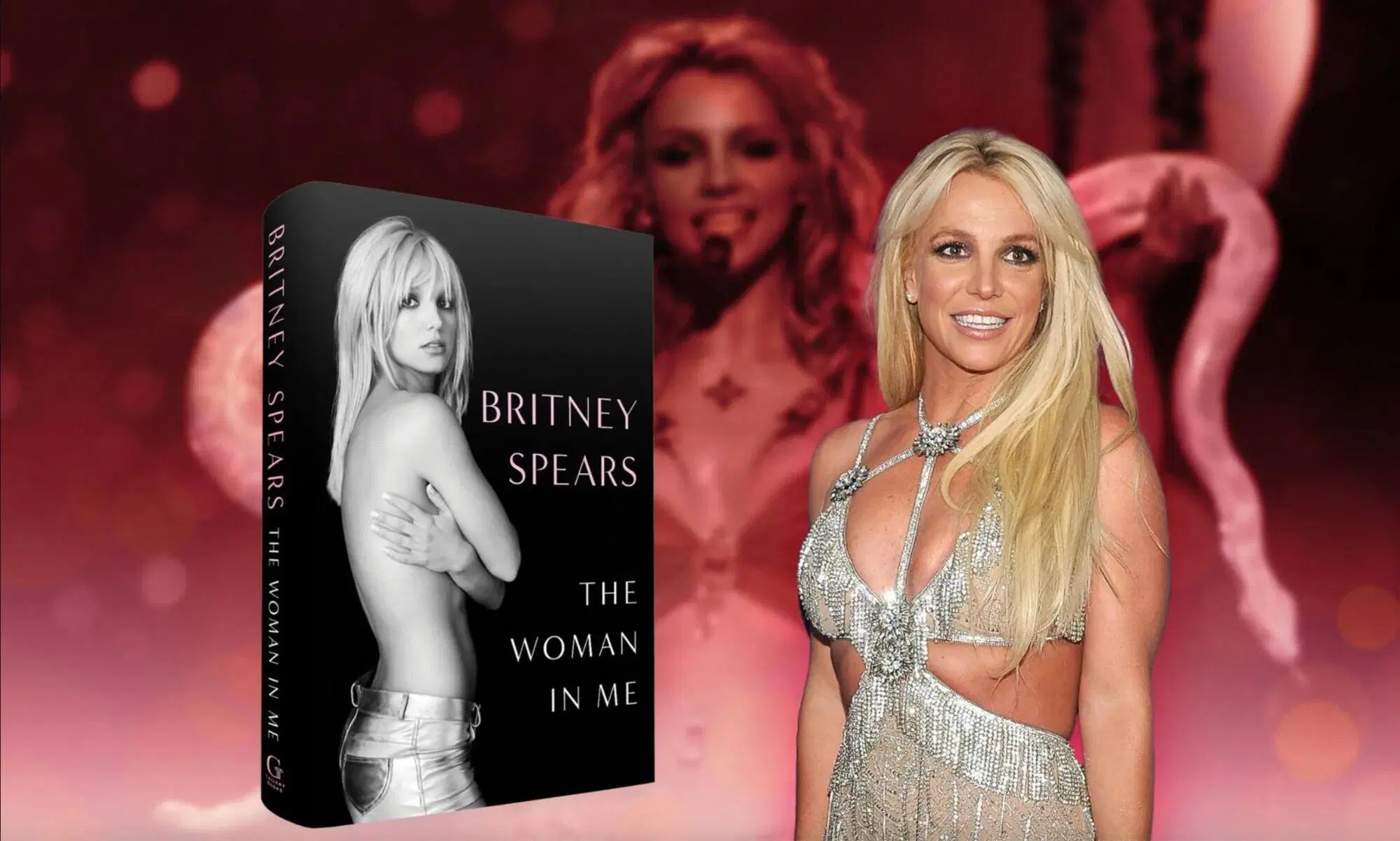 Britney Spears e la copertina del libro "The woman in me"