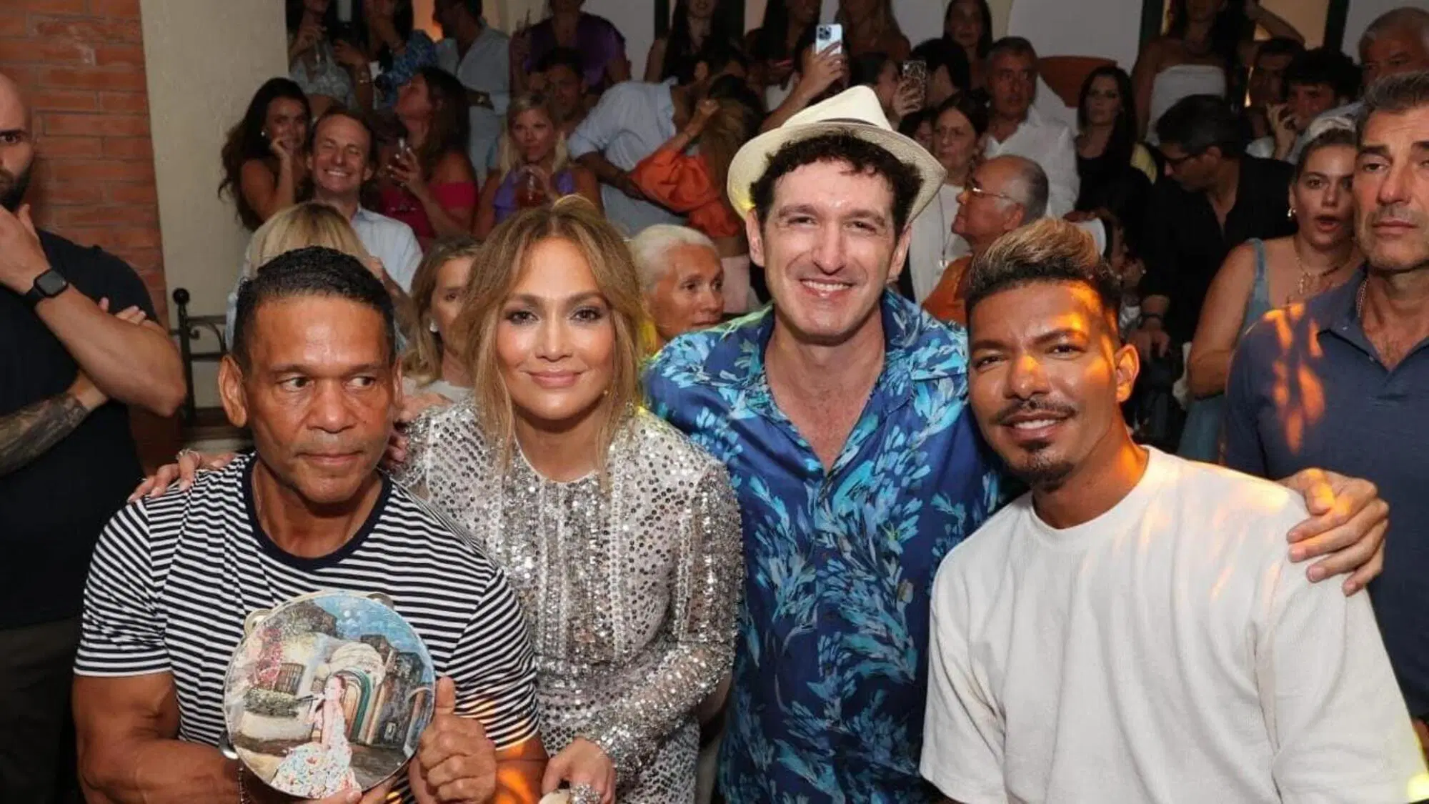 Jennifer Lopez all'Anema e Core