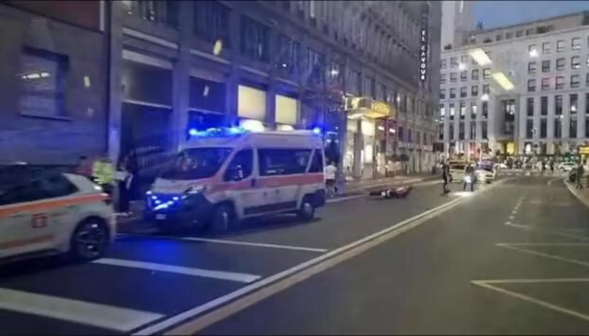 L'arrivo dei soccorsi