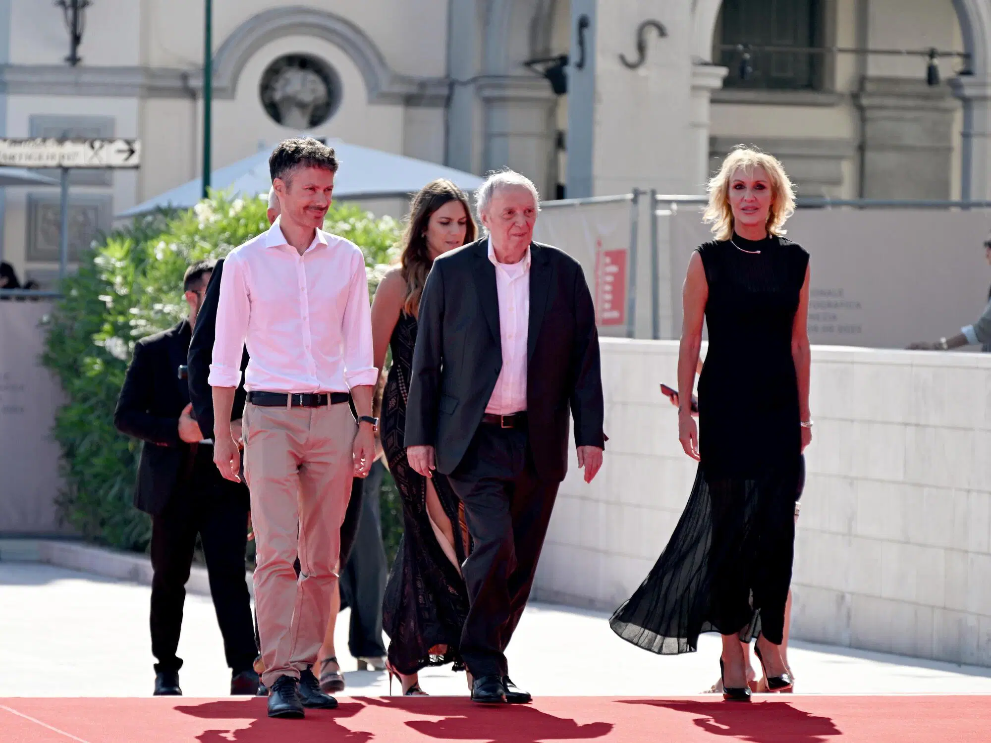 Simone Scafidi, Giada Mazzoleni, Dario Argento e Fiore Argento
