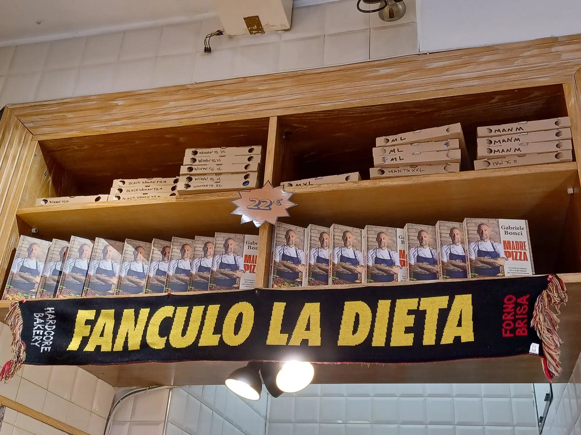 Dimenticate la dieta voi che entrate da Bonci