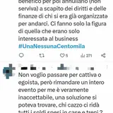 Una Nessuna Centomila, la bufera social