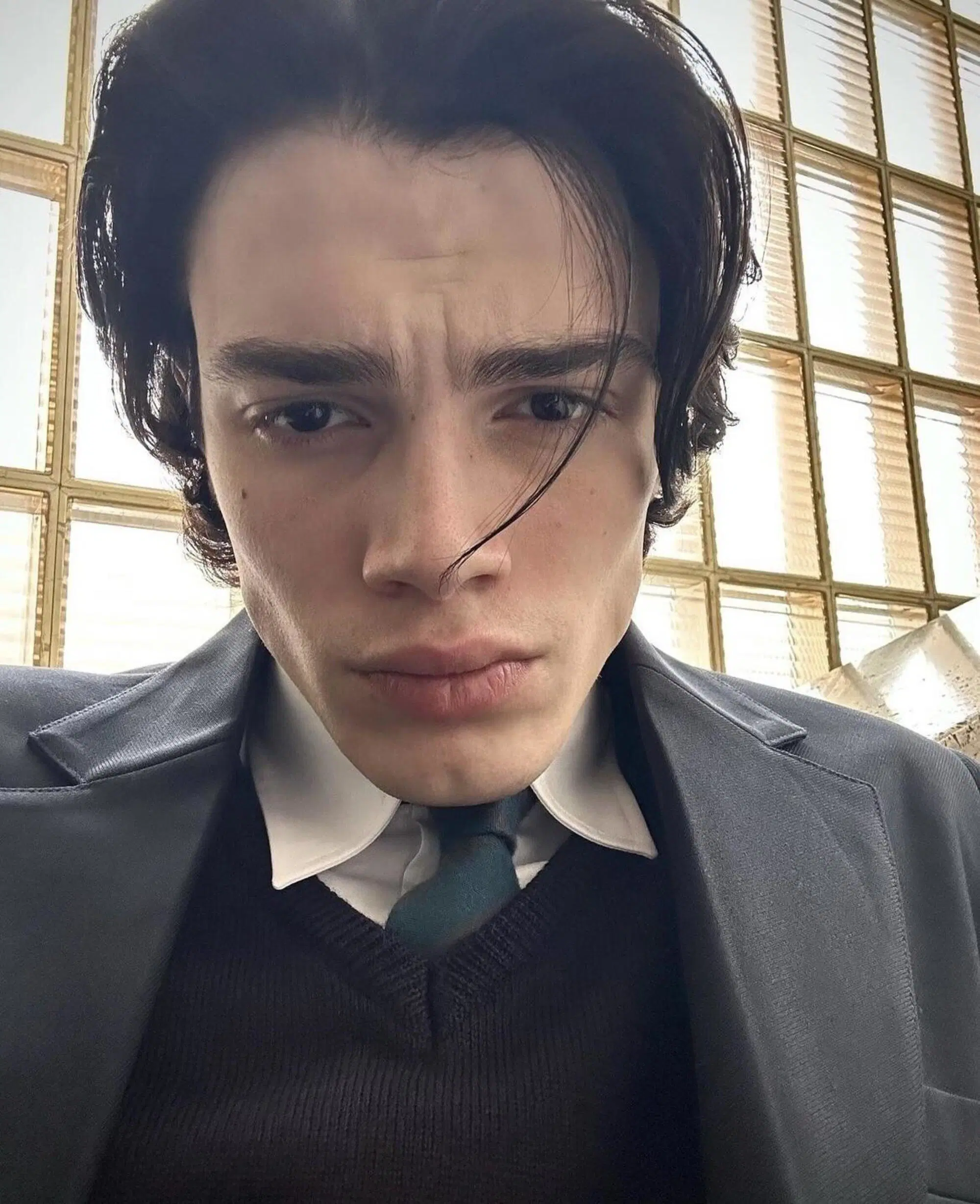 Biondo nei panni di Rigel, protagonista maschile del film