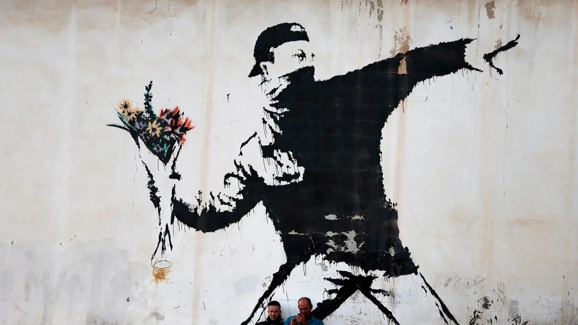 Un'opera di Banksy