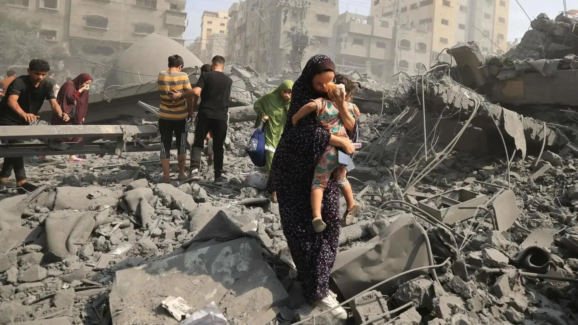 L'assedio di Gaza da parte dell'esercito israeliano