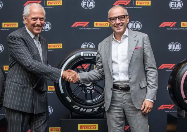 Pirelli resta in Formula 1 (almeno) fino al 2027: l'incontro con Stefano Domenicali e Marco Tronchetti Provera