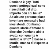 Commenti su Damiano dei Måneskin