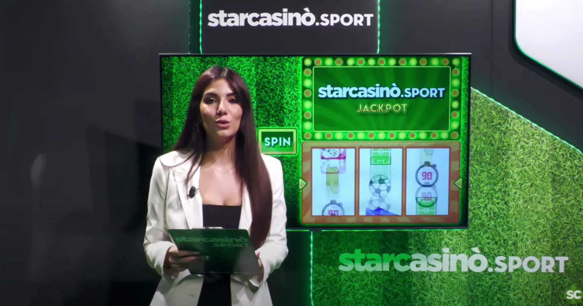 Un esempio di un vero e proprio "Tg" legato ad agenzie di scommesse