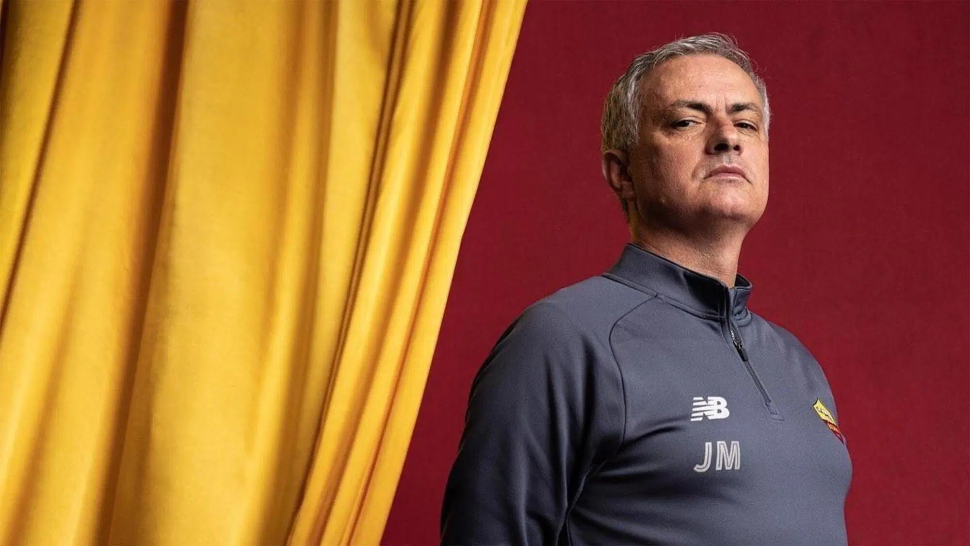L'allenatore della Roma Jos&eacute; Mourinho