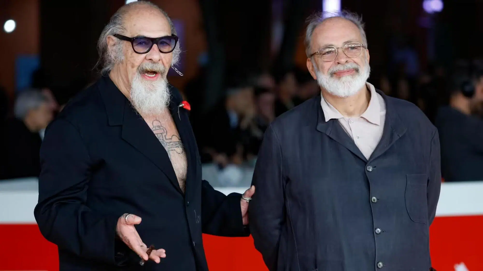 Roberto D'agostino e Marco Giusti al Rome Film Fest