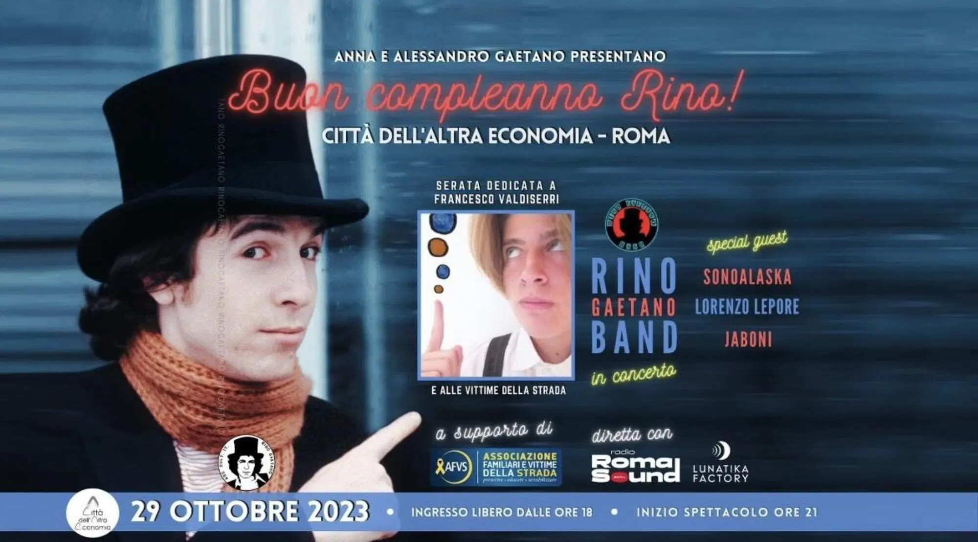 Buon compleanno Rino!