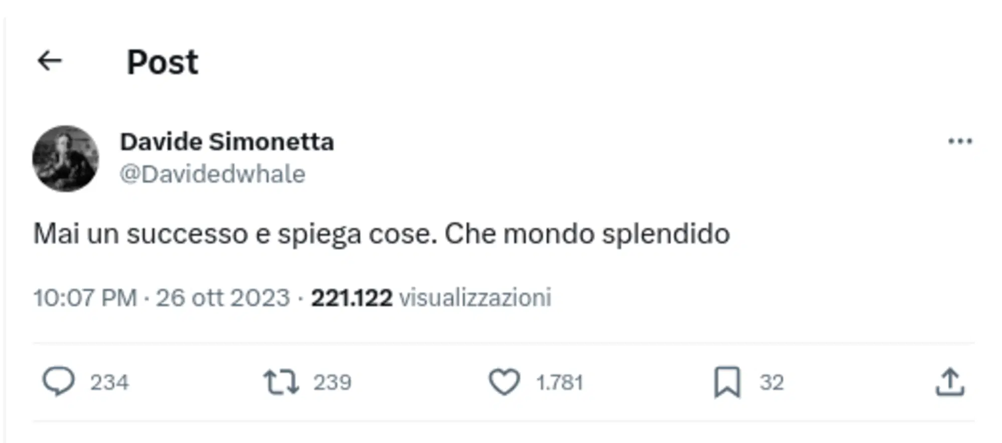 L'autore di Bellissima cantata da Annalisa replica a Morgan