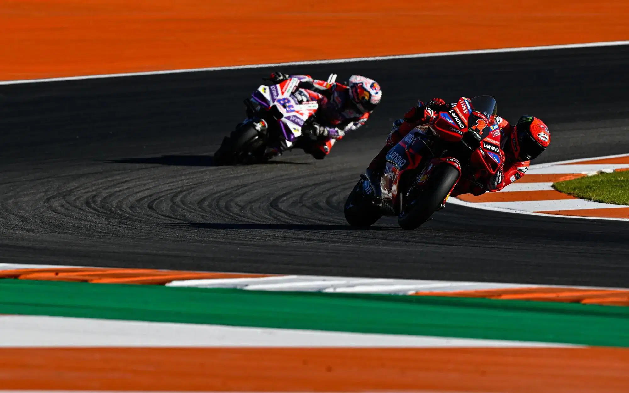 Francesco Bagnaia e Jorge Martin GP Valencia 2023